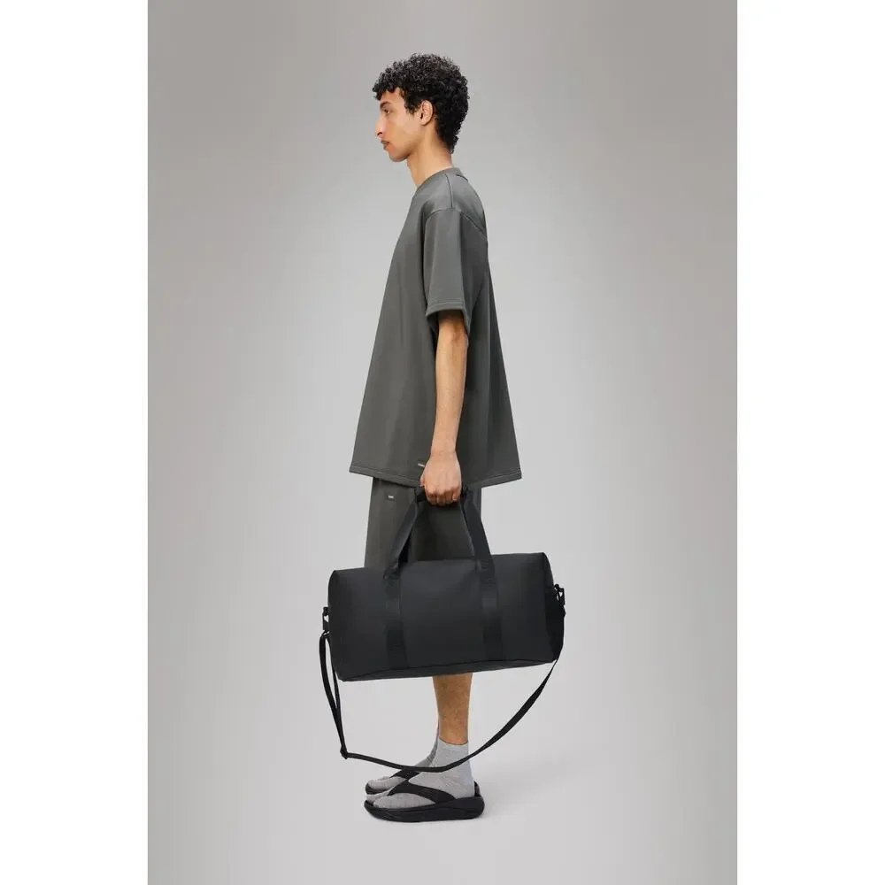 RAINS | Black Trail Gym Bag